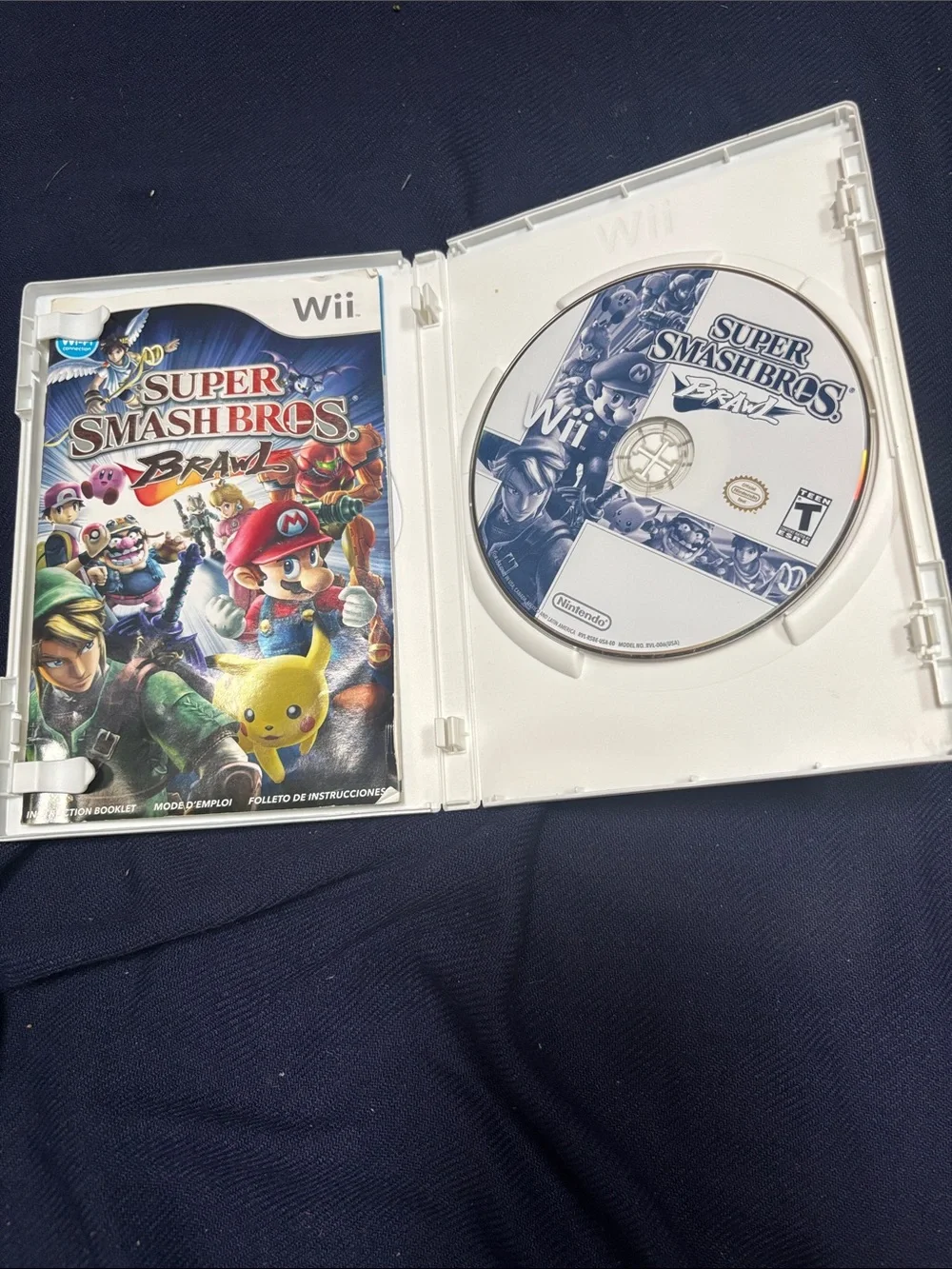 Nintendo Super Smash Bros. Brawl - White, Red, Blue, Yellow